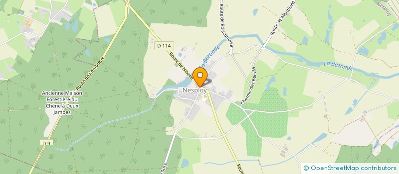 localisation de l'entreprise LE POIVRE ET SEL à NESPLOY