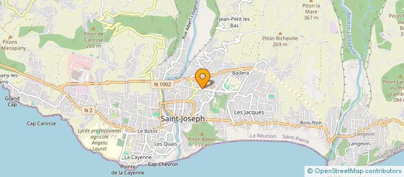 localisation de l'entreprise LE POIVRIER à SAINT-JOSEPH
