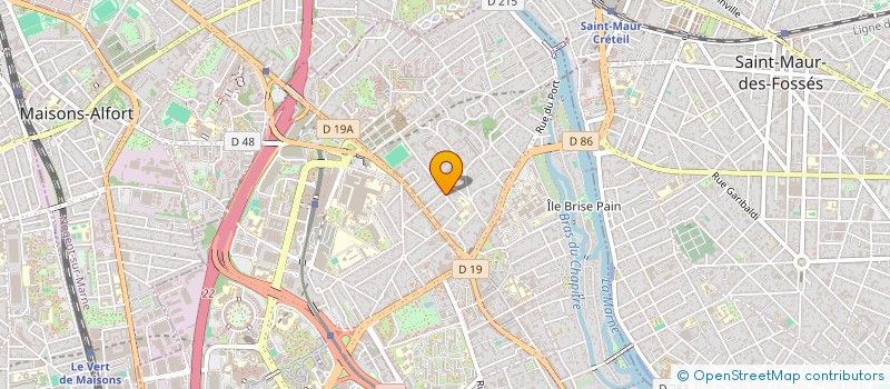 localisation de l'entreprise LE POKE CLUB  MAISONS-ALFORT