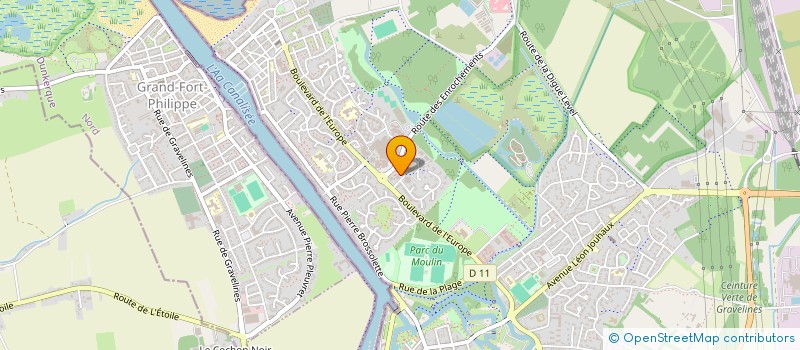 localisation de l'entreprise LE POLDER à GRAVELINES