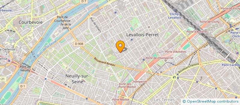 localisation de l'entreprise LE POLE MULTIMEDIA à LEVALLOIS-PERRET