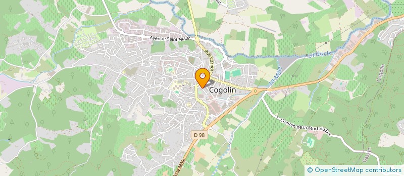 localisation de l'entreprise LE POLE UNIQUE à COGOLIN