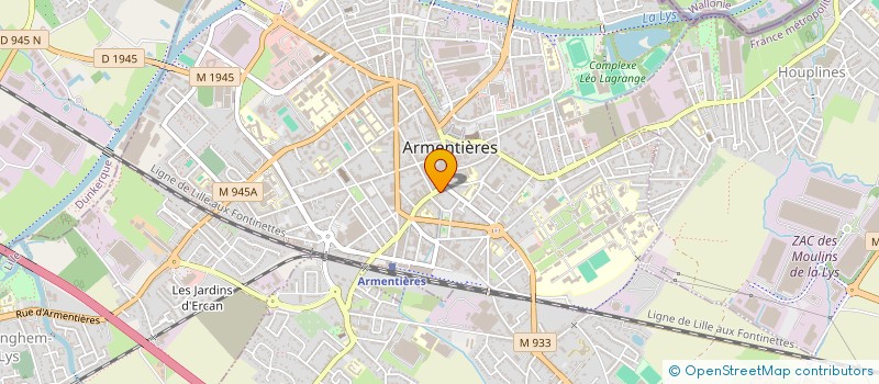 localisation de l'entreprise LE POLISSON GOURMAND  ARMENTIERES