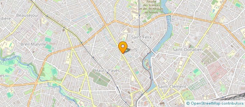 localisation de l'entreprise LE POMMEAU à NANTES