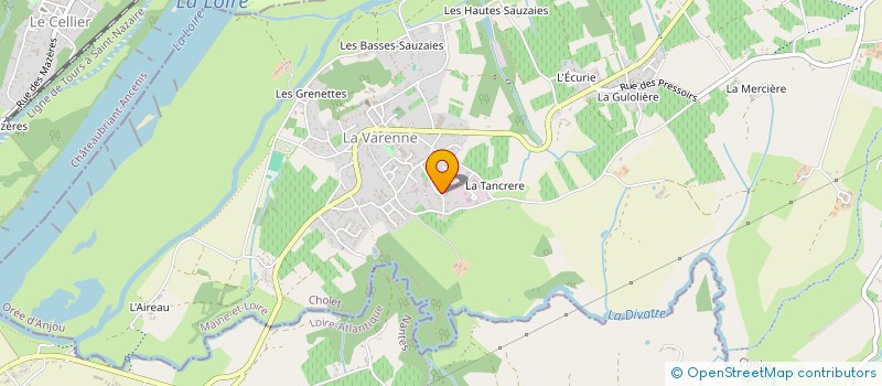 localisation de l'entreprise LE POMMIER  OREE-D'ANJOU