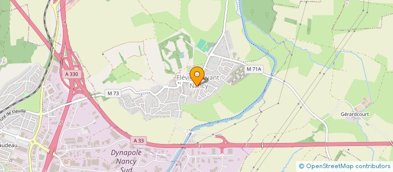 localisation de l'entreprise LE POMMIER D'EUGENE  FLEVILLE-DEVANT-NANCY