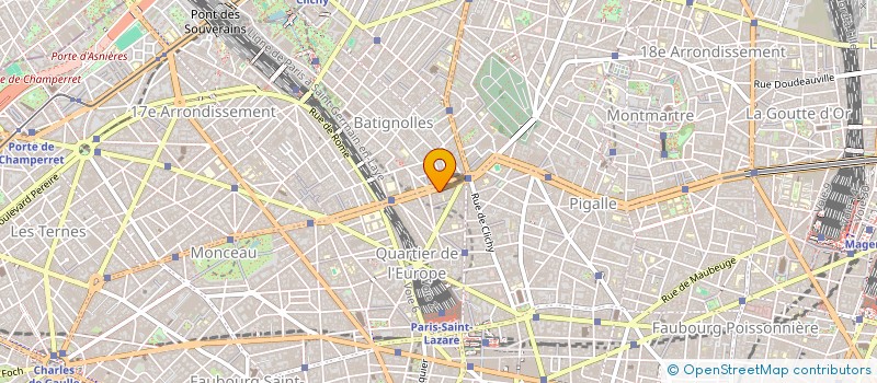 localisation de l'entreprise LE POMPON  PARIS