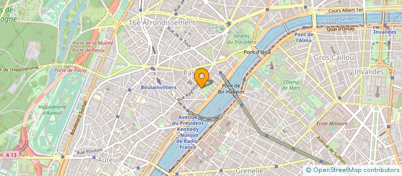 localisation de l'entreprise LE PONANT  PARIS