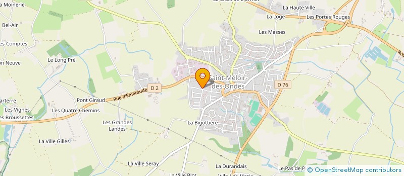 localisation de l'entreprise LE PONCEL à SAINT-MALO