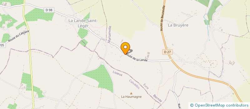 localisation de l'entreprise LE PONEY CLUB DE MARTAINVILLE  MARTAINVILLE