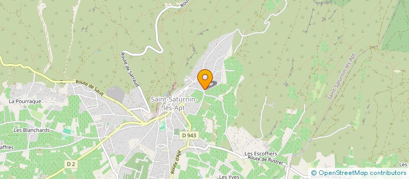 localisation de l'entreprise LE PONT à SAINT-SATURNIN LES APT