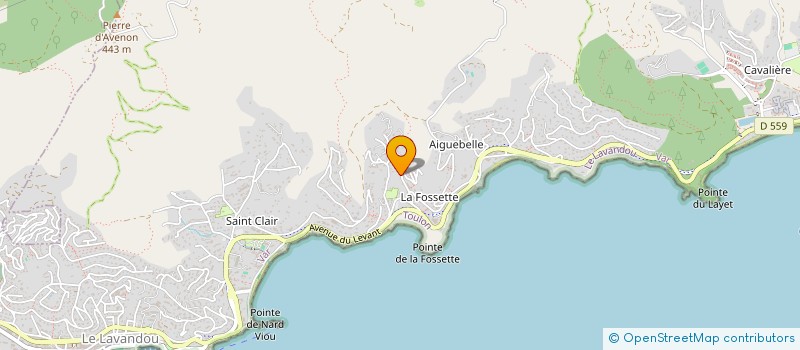 localisation de l'entreprise LE PONT à LE LAVANDOU