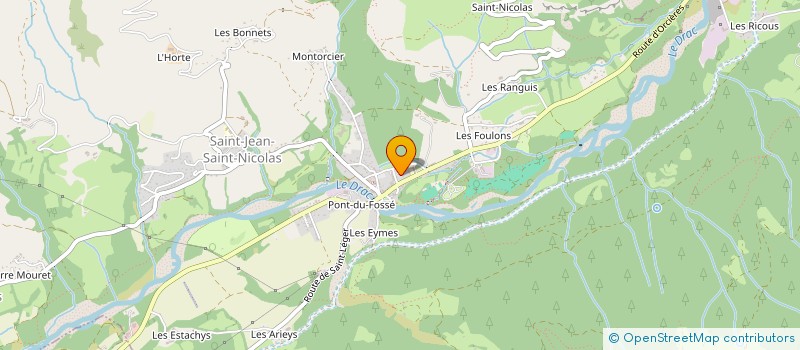 localisation de l'entreprise LE PONT A SONS  SAINT-JEAN-SAINT-NICOLAS