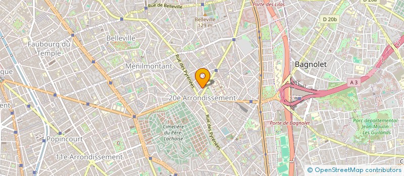 localisation de l'entreprise LE PONT CULTURE ET CREATION  PARIS