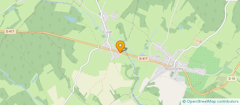 localisation de l'entreprise LE PONT DES BENEDICTINS  CUVE