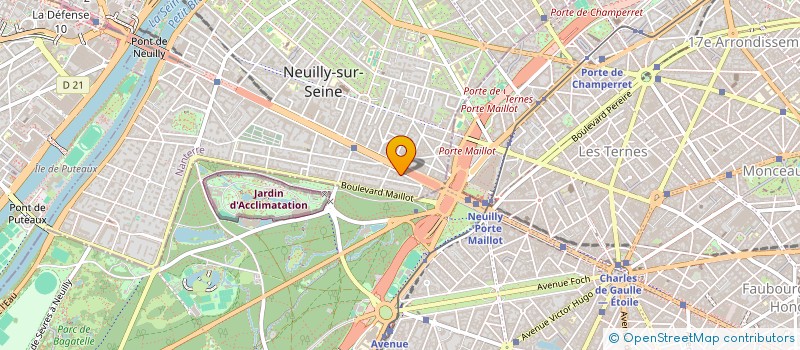 localisation de l'entreprise LE PONT EQUIPEMENTS à NEUILLY-SUR-SEINE