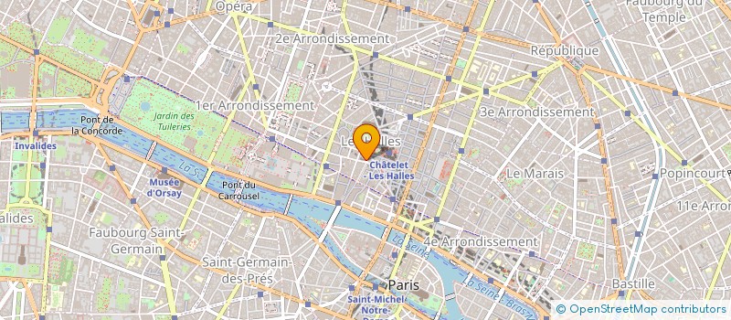 localisation de l'entreprise LE PONT NEUF à PARIS