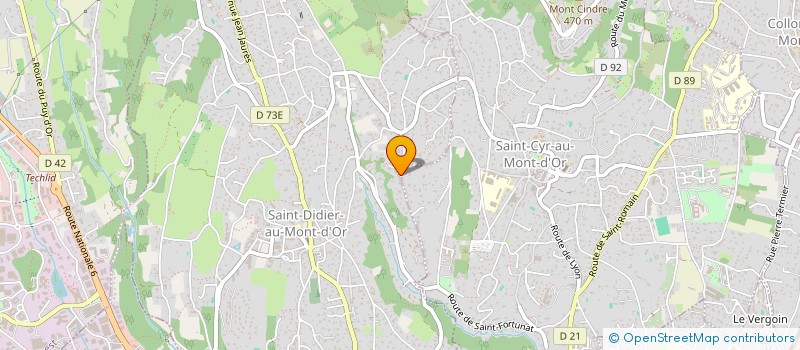 localisation de l'entreprise LE PONT NEUF - GRESY SUR AIX  SAINT-DIDIER-AU-MONT-D'OR