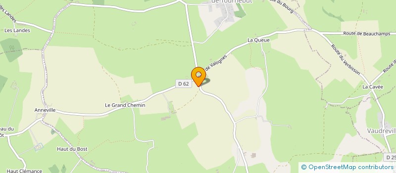 localisation de l'entreprise LE PONT ROUX  SAINT-GERMAIN-DE-TOURNEBUT