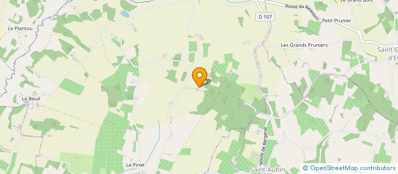 localisation de l'entreprise LE PONTET à RAZAC D'EYMET