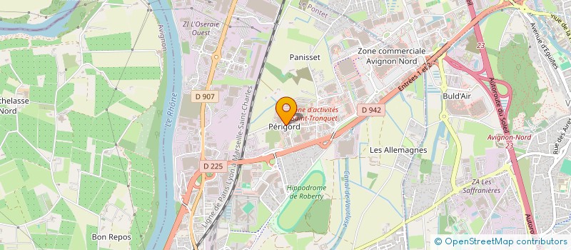 localisation de l'entreprise LE PONTET CONTROLE TECHNIQUE  LE PONTET