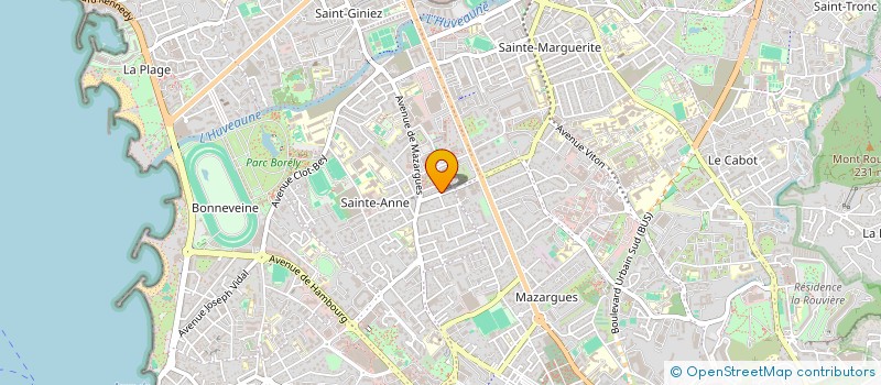 localisation de l'entreprise LE PONTILLAS à MARSEILLE