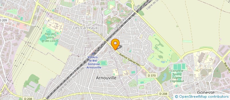 localisation de l'entreprise LE PONTIS SECURITE PRIVEE à GONESSE
