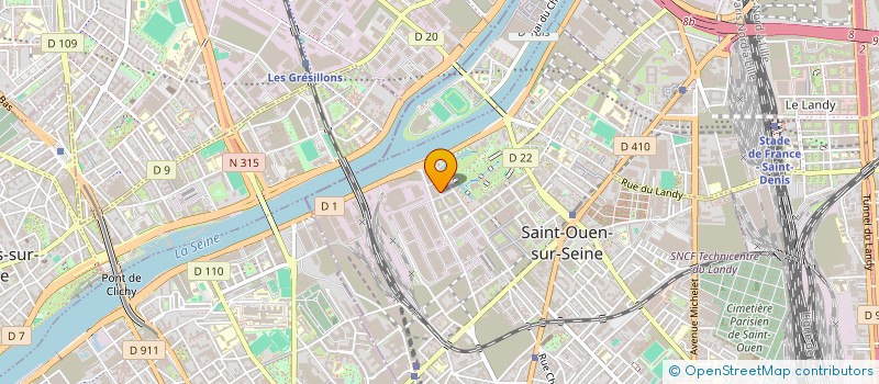 localisation de l'entreprise LE POOL à SAINT-OUEN-SUR-SEINE