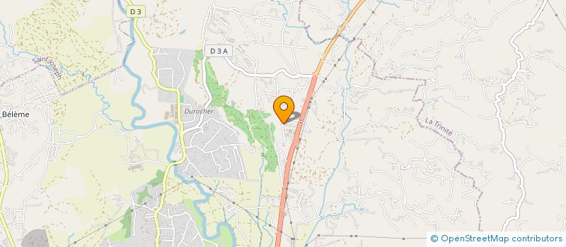 localisation de l'entreprise LE POOL BY JPG ACHAT CARAIBES  LE LAMENTIN