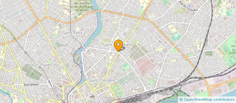 localisation de l'entreprise LE PORC BONHEUR à NANTES
