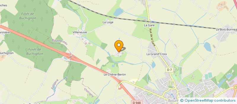 localisation de l'entreprise LE PORC BOURNEVAIZIEN à BOURNEZEAU