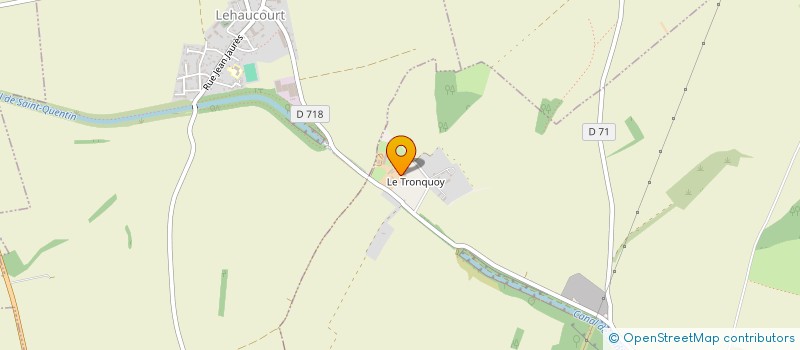 localisation de l'entreprise LE PORC DE BERGUES  LESDINS