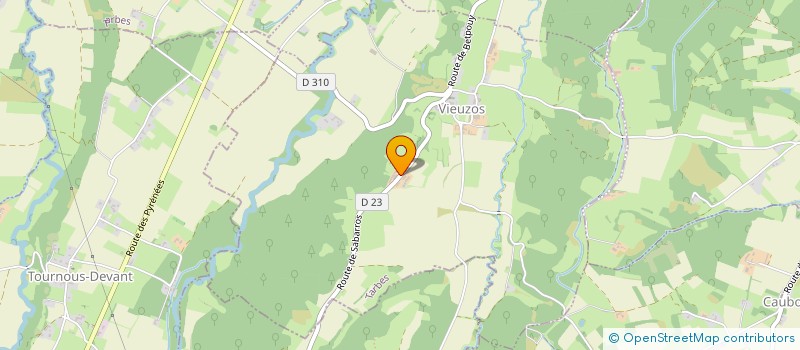 localisation de l'entreprise LE PORC DU MAGNOAC à VIEUZOS