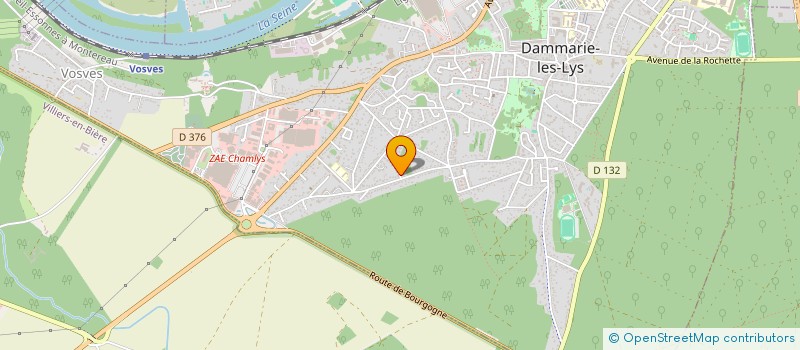 localisation de l'entreprise LE PORT DE FONTAINE à DAMMARIE-LES-LYS