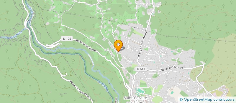 localisation de l'entreprise LE PORTAIL  SAINT-CEZAIRE-SUR-SIAGNE