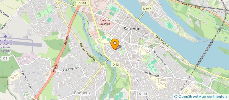 localisation de l'entreprise LE PORTAIL DACIER  SAUMUR