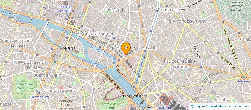 localisation de l'entreprise LE PORTAIL DE L'HOTEL RAOUL à PARIS