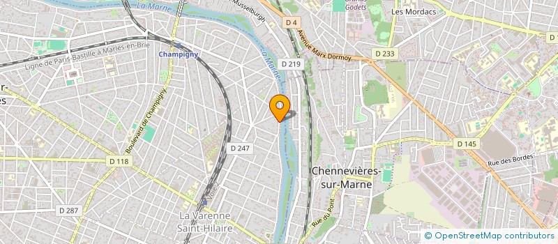 localisation de l'entreprise LE PORTEFOIN à SAINT-MAUR-DES-FOSSES