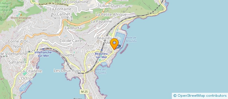 localisation de l'entreprise LE PORTOFINO RESTAURANT ET YATCH à BEAULIEU-SUR-MER