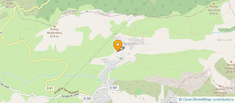 localisation de l'entreprise LE POSEIDON  APPIETTO