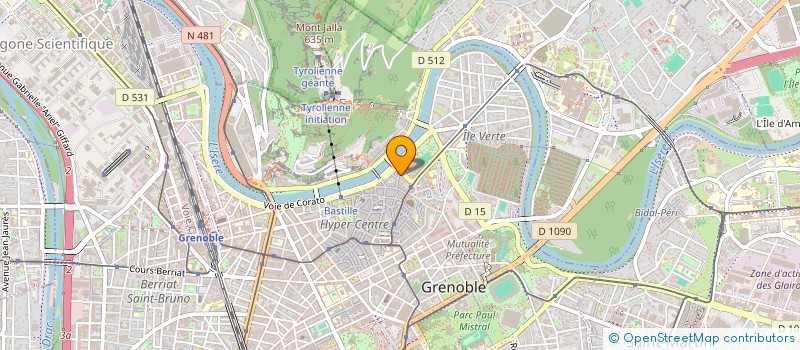 localisation de l'entreprise LE POT AU FEU à GRENOBLE