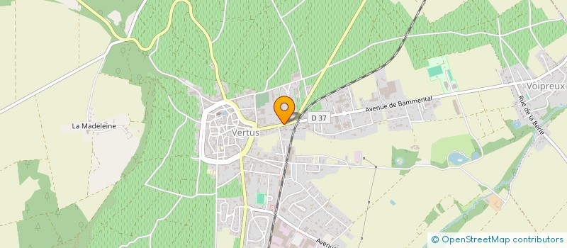 localisation de l'entreprise LE POT D'ETAIN  BLANCS-COTEAUX