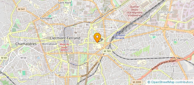 localisation de l'entreprise LE POTACHE à CLERMONT-FERRAND