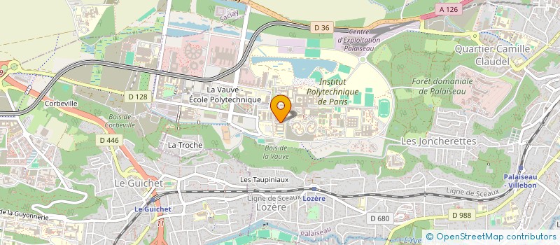 localisation de l'entreprise LE POTAGEAY à PALAISEAU