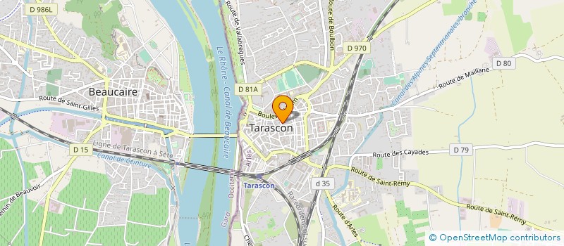 localisation de l'entreprise LE POTAGER à TARASCON