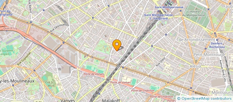 localisation de l'entreprise LE POTAGER  PARIS