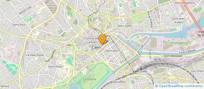 localisation de l'entreprise LE POTAGER à CAEN
