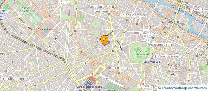 localisation de l'entreprise LE POTAGER D'ADRIEN à PARIS