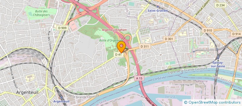 localisation de l'entreprise LE POTAGER D'ARGENTEUIL à ARGENTEUIL