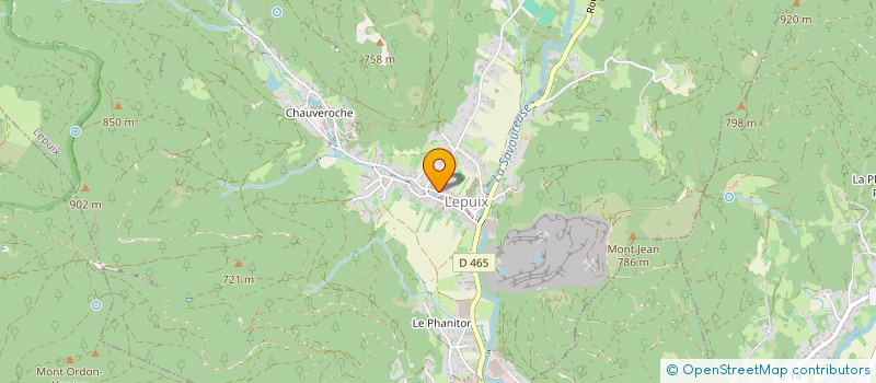 localisation de l'entreprise LE POTAGER DANS L ASSIETTE  GROSMAGNY